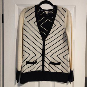 Halogen striped cardigan
